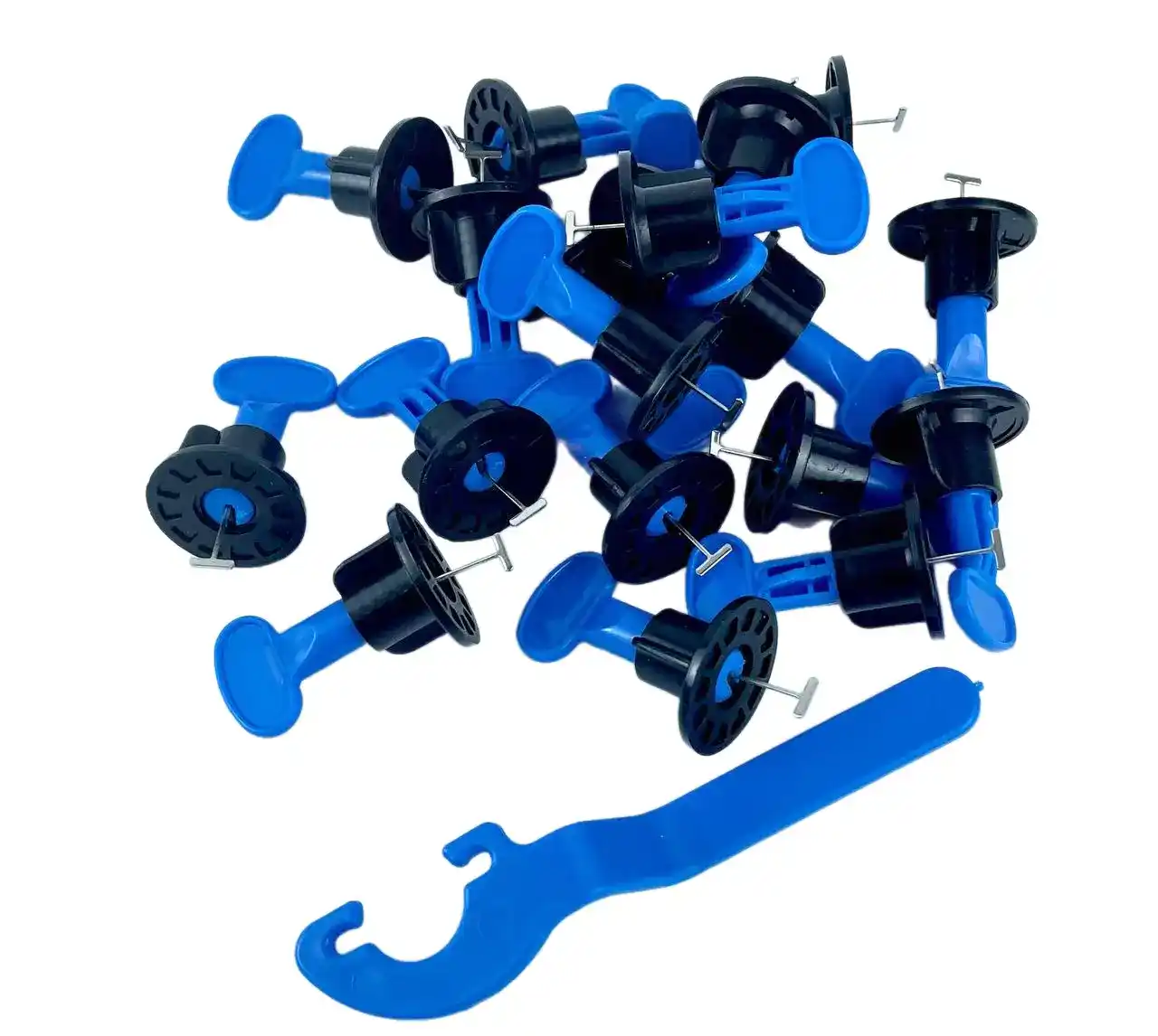 T-Nova 0,9 mm Çoxistifadəli SVP (Kafel düzləndirmə sistemi), 50 ədəd/qablaşdırma + açar (SİFARİŞLƏ)