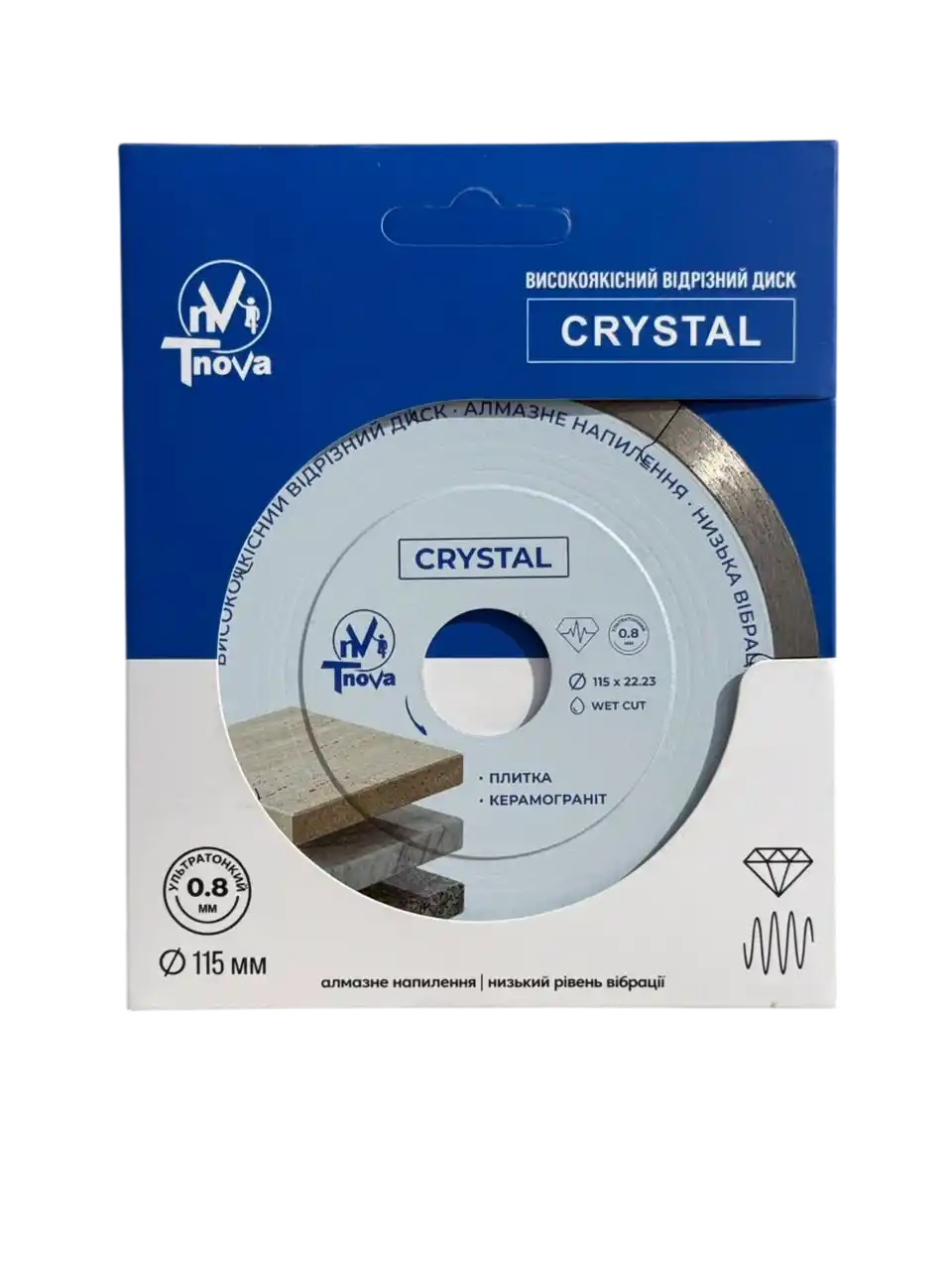 T-NOVA Almaz Disk Crystal 0.8 mm
